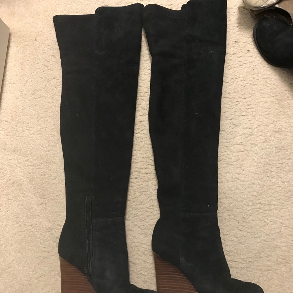 Vince Camuto over the knee suede boot